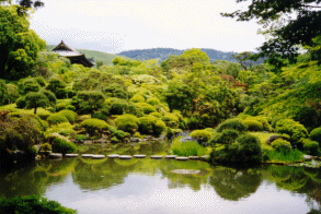 Isuien Garden, Nara Japan. Photo Copyright © 1999, Steven F. Johnson